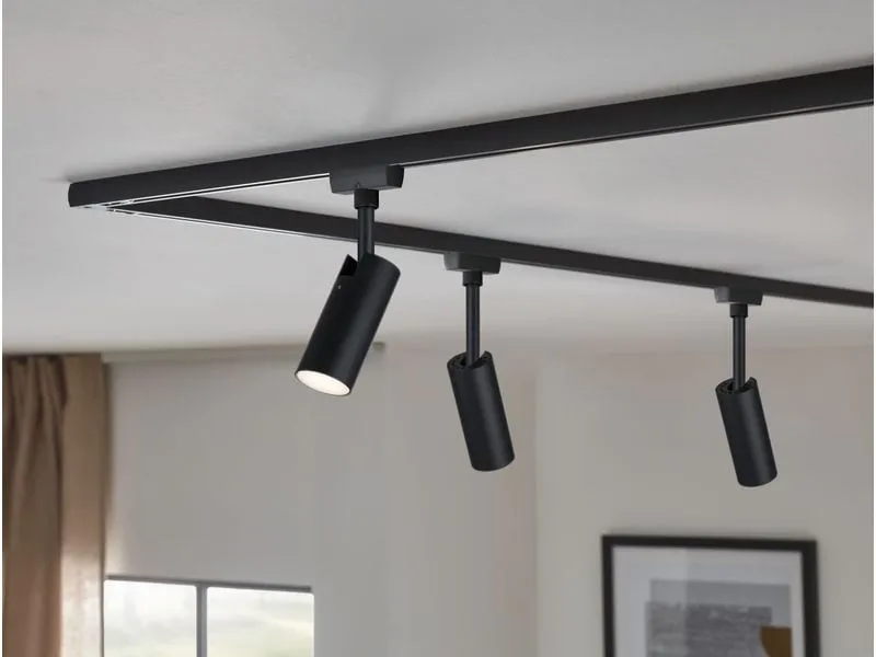 Paulmann URail LED Tubo Einzelspot 190 lm, 4W, Schwarz