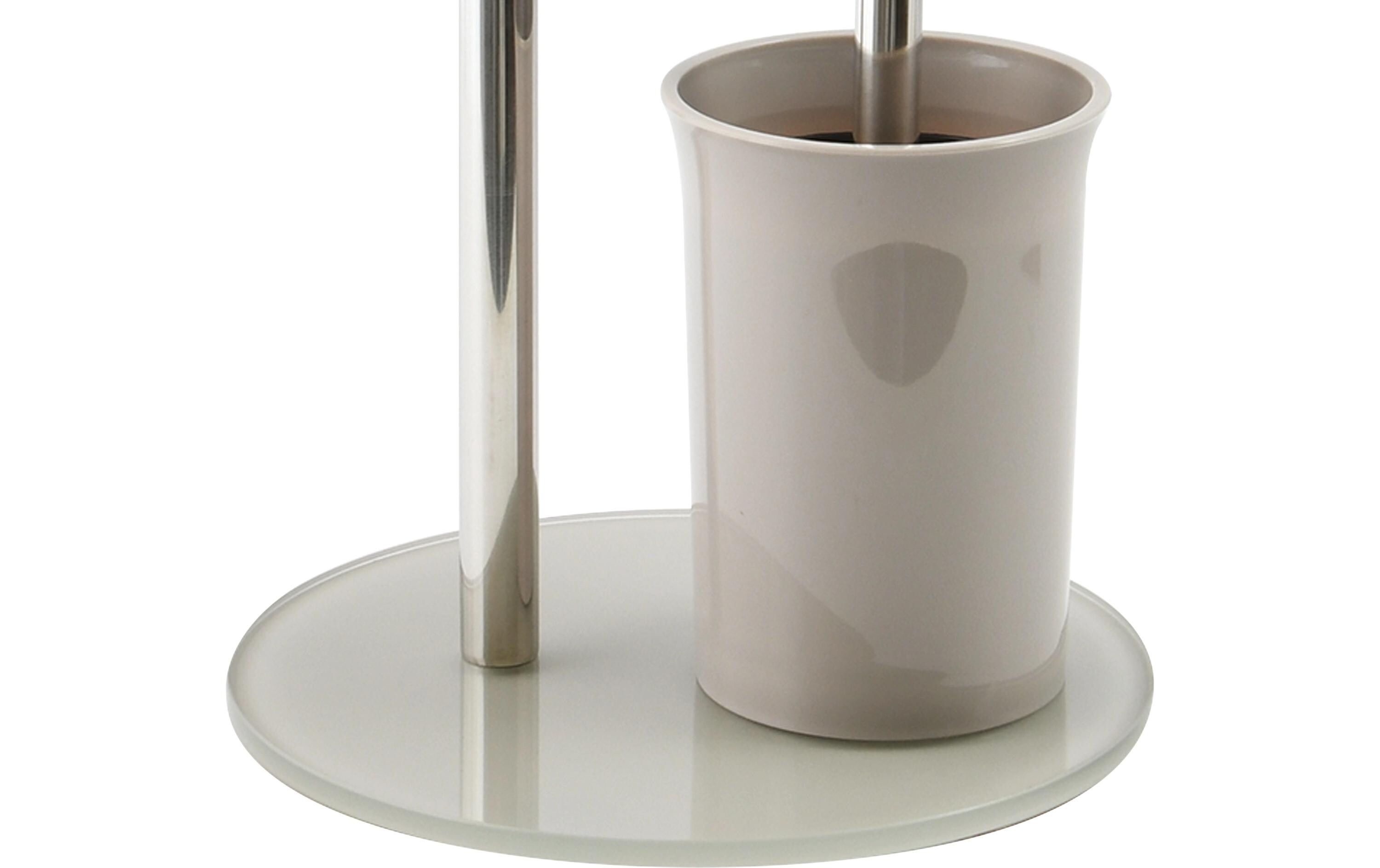 MSV Toilettengarnitur Taupe