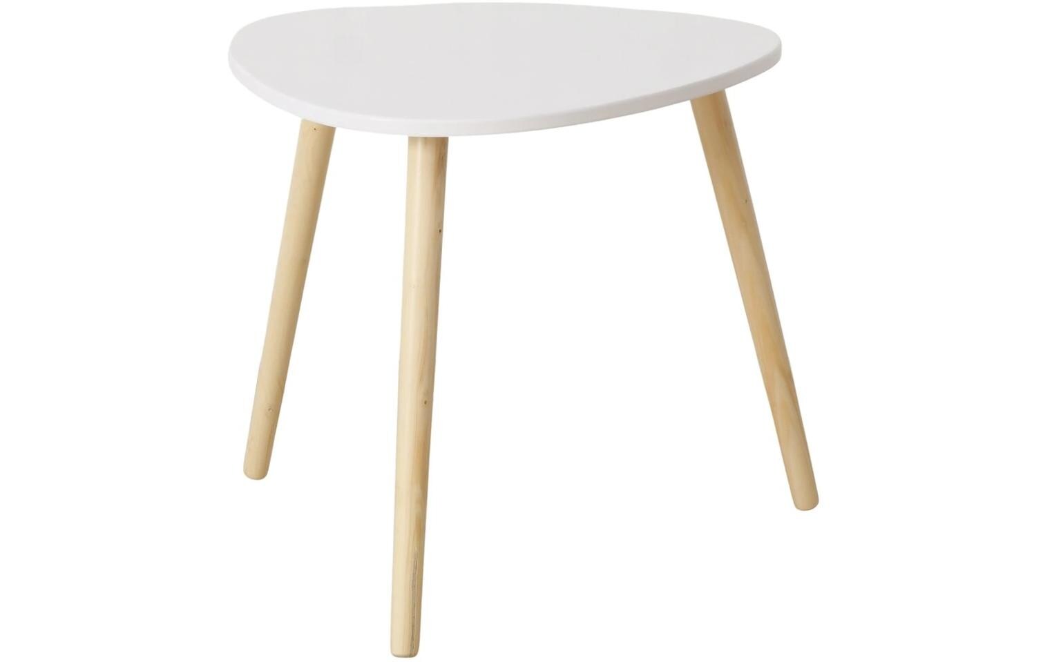 Boltze Beistelltisch Visby 45 x 48 cm, Weiss