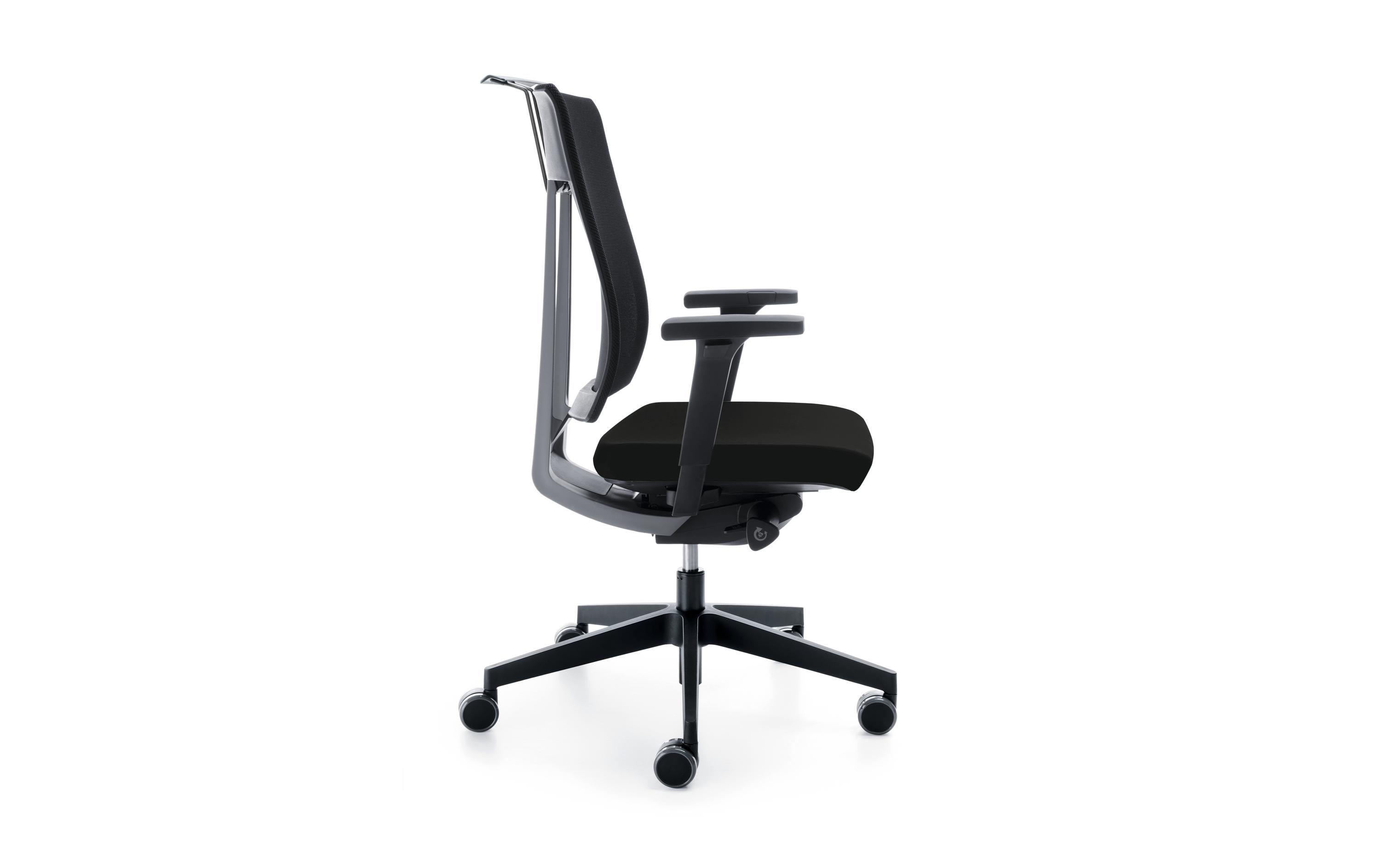 Profim Bürostuhl Xenon Net 100S mit Netzrücken Schwarz Profim Bürostuhl Xenon Net 100S mit Netzrücken Schwarz
