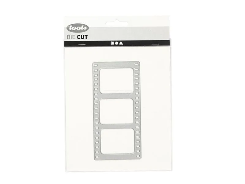 Creativ Company Stanzschablone 6.4 x 13.1 cm, Filmrolle