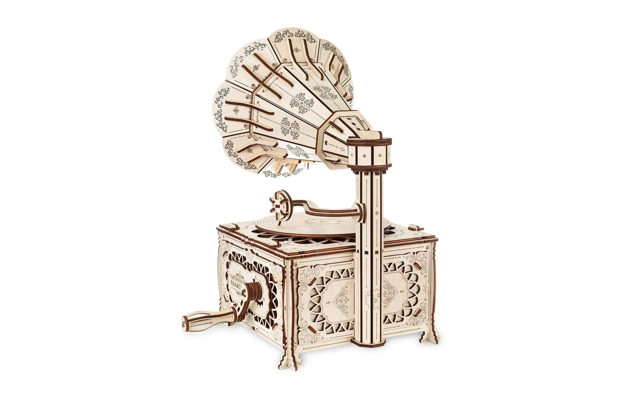 Eco-Wood-Art Bausatz Grammophon