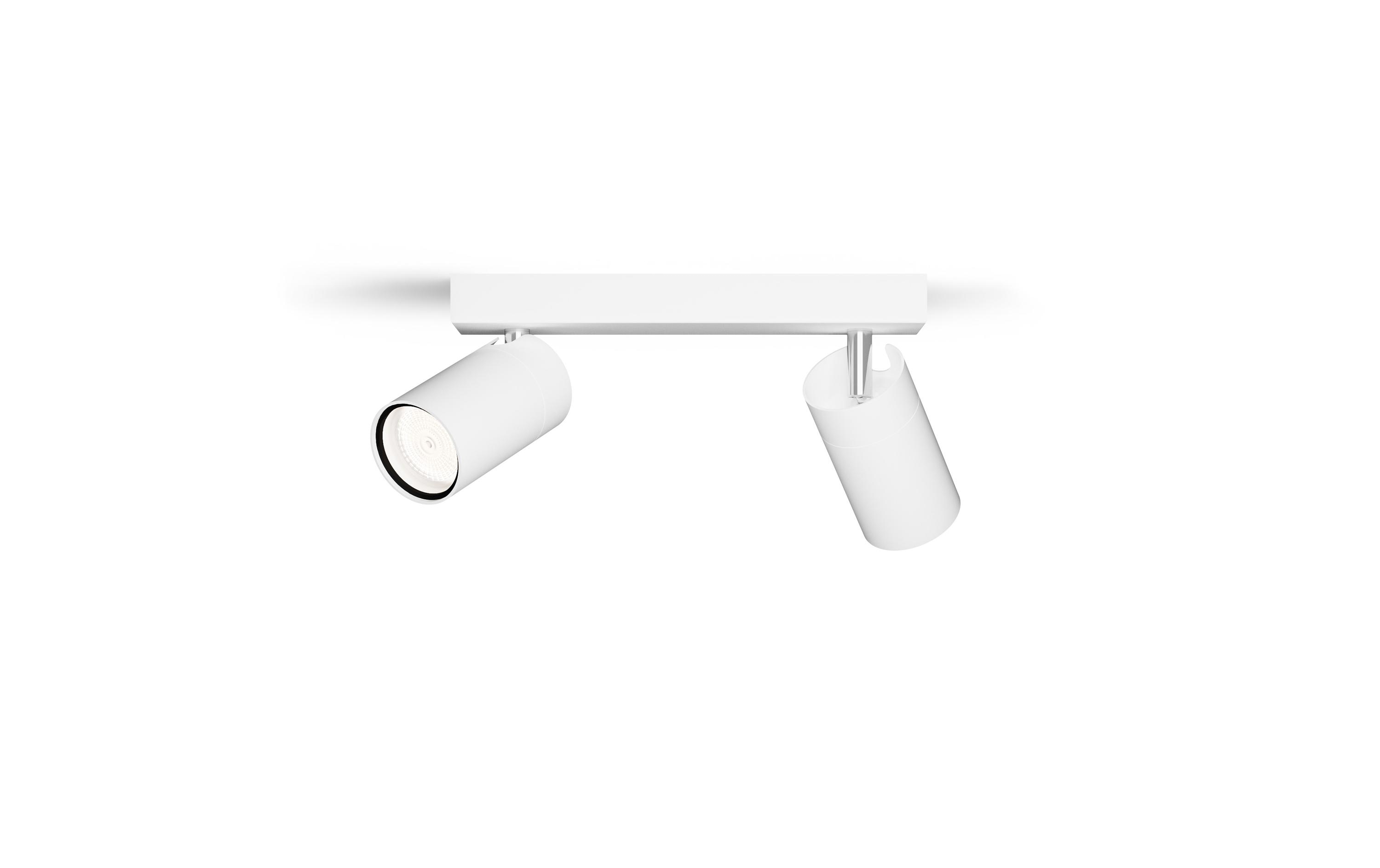 Philips Aufbauspot Idris GU10, IP44 Weiss, ohne Leuchtmittel Philips Aufbauspot Idris GU10, IP44 Weiss, ohne Leuchtmittel