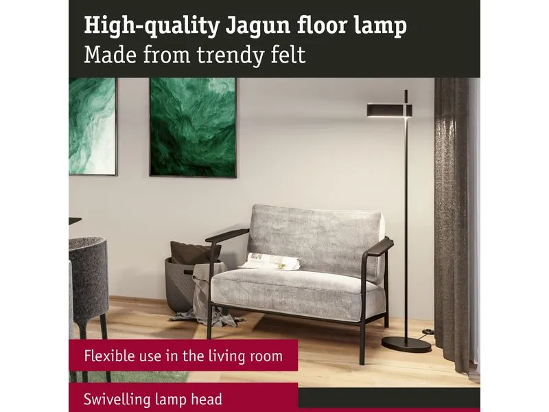 Paulmann LED Stehleuchte Jagun 2700K 20.4W Anthrazit Paulmann LED Stehleuchte Jagun 2700K 20.4W Anthrazit