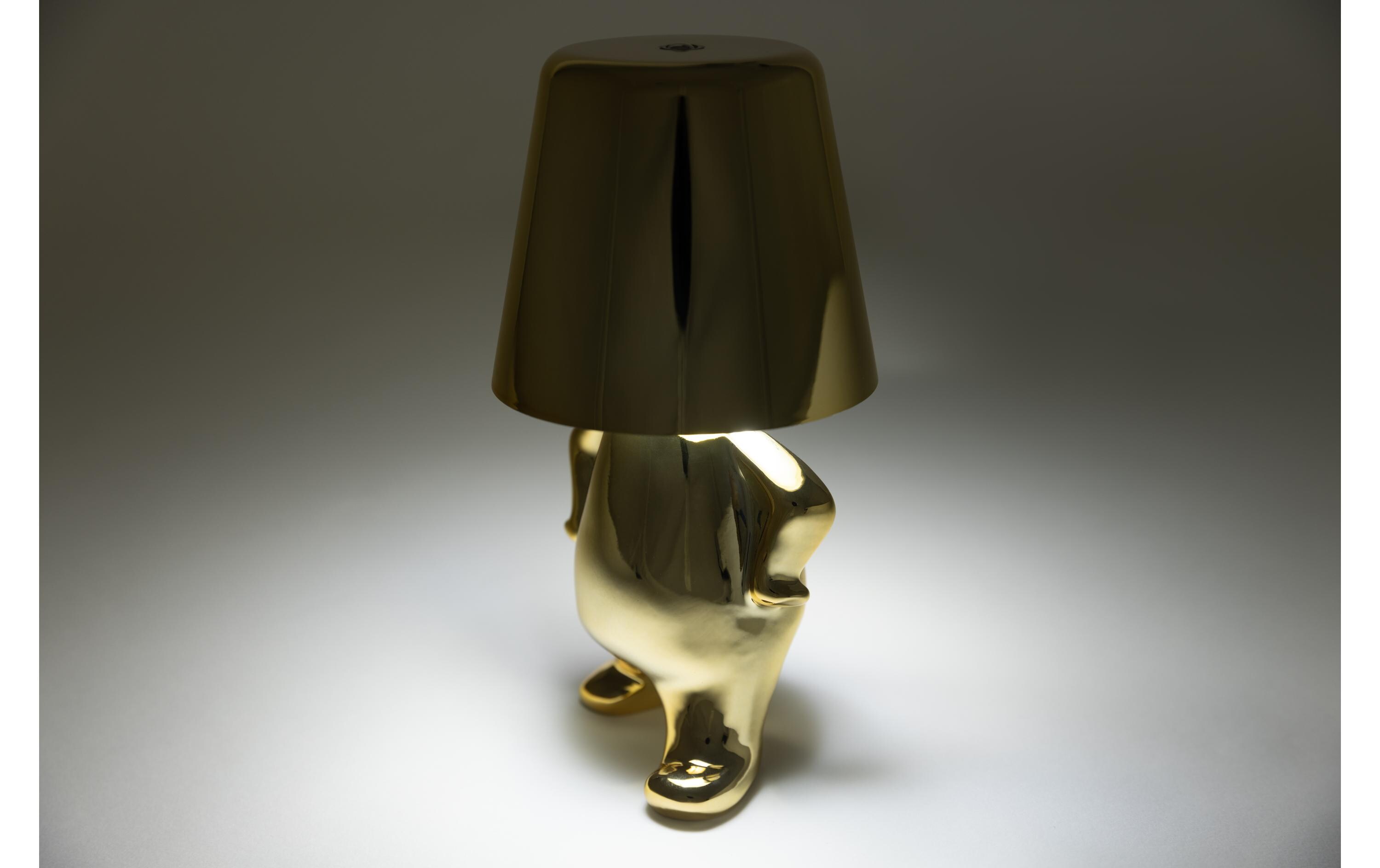 COCON Goldene Tischleuchte BOSS