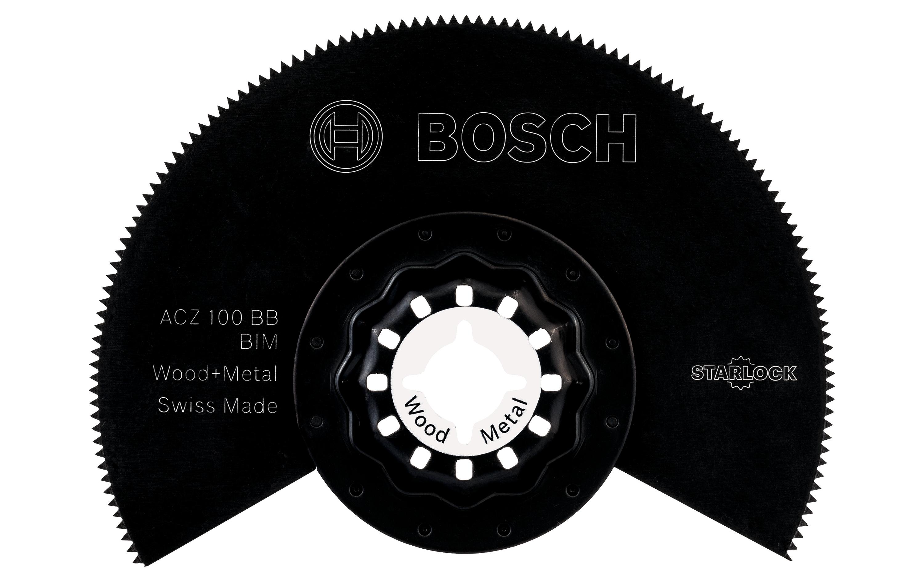 Bosch Professional Segmentsägeblatt ACZ 100 BB Holz & Metall, 100 mm Bosch Professional Segmentsägeblatt ACZ 100 BB Holz & Metall, 100 mm