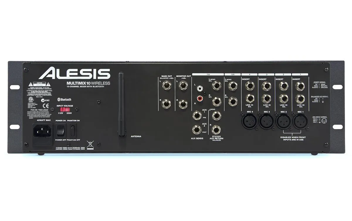 Alesis Mischpult MultiMix 10 Wireless Alesis Mischpult MultiMix 10 Wireless