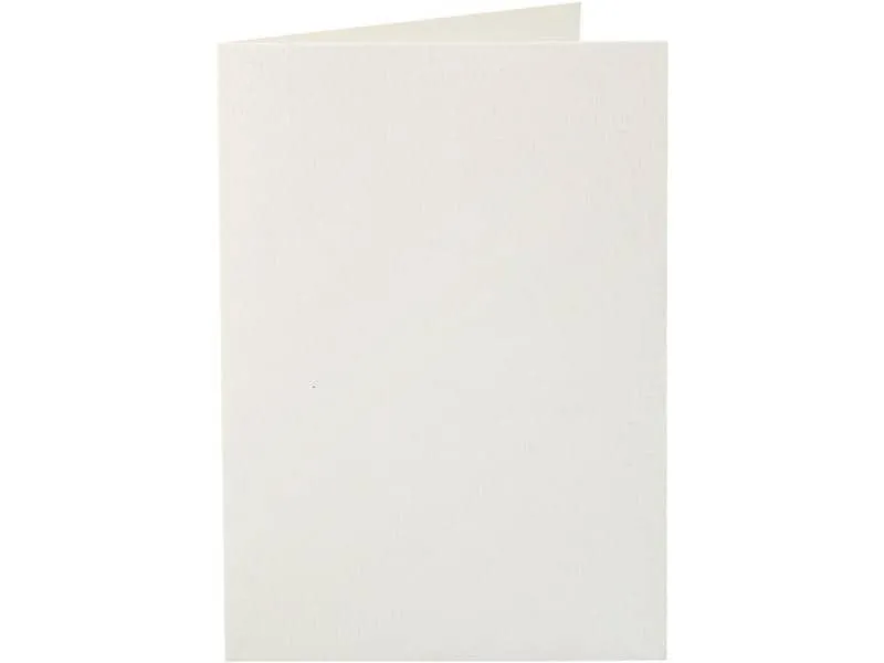Creativ Company Blankokarte 10.5 x 15 cm ohne Couvert, Crème Creativ Company Blankokarte 10.5 x 15 cm ohne Couvert, Crème