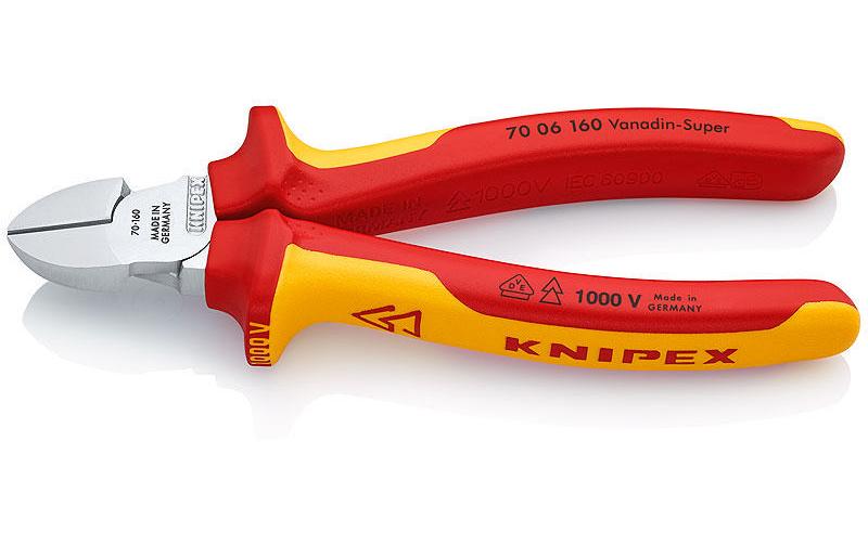 Knipex Seitenschneider 160 mm 1000 V verchromt