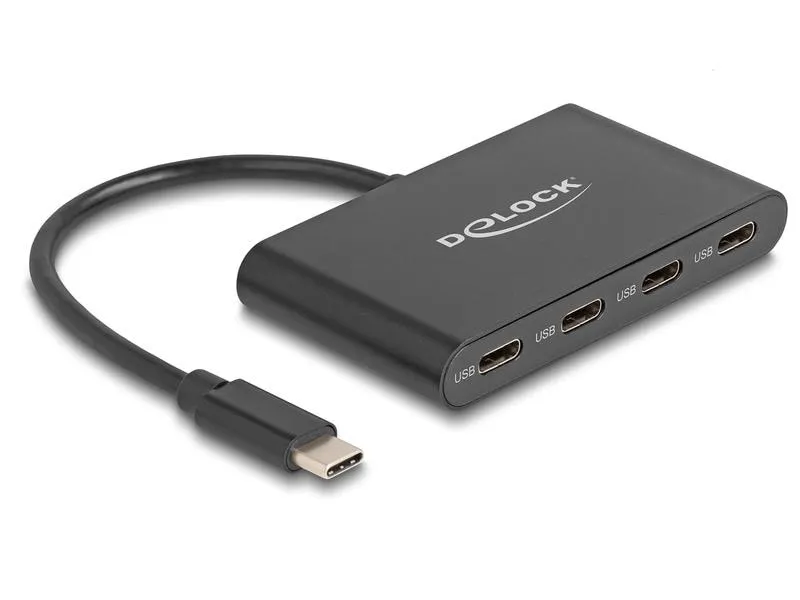 Delock USB-Hub 4 x USB 3.1 Typ-C Delock USB-Hub 4 x USB 3.1 Typ-C