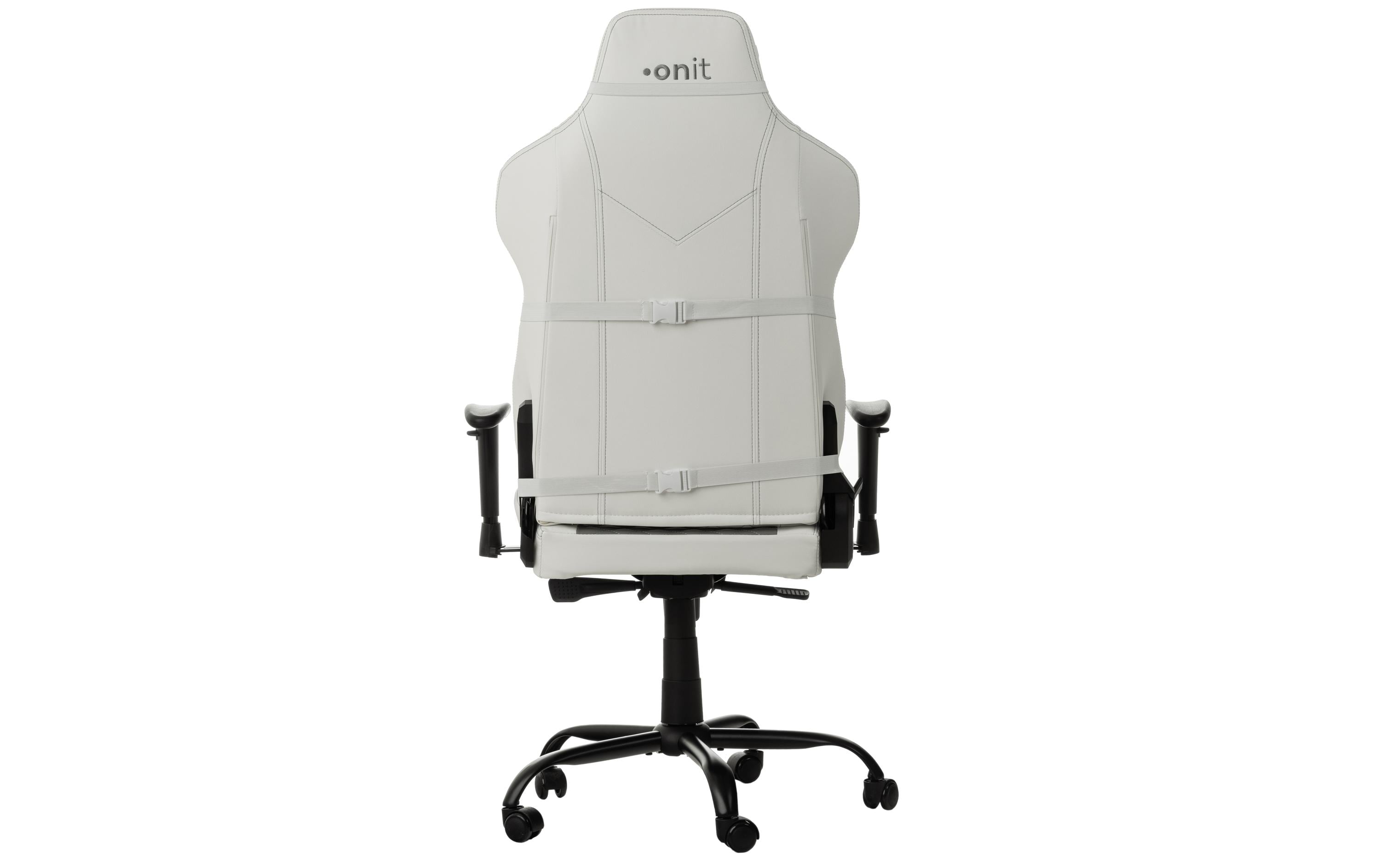 onit Gaming-Stuhl Weiss/Grau