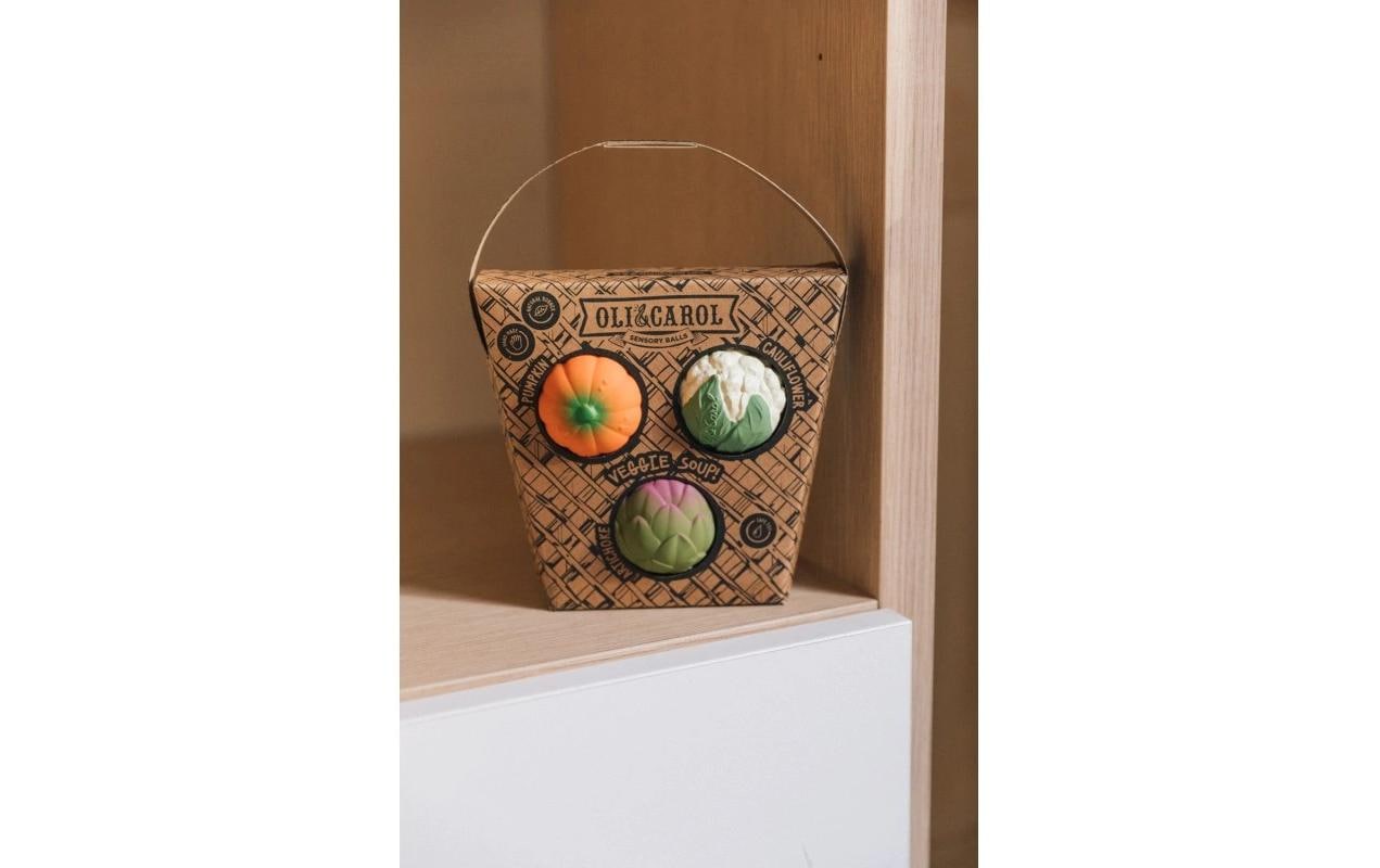 Oli&Carol Greifling Veggie Soup Baby Sensory Balls
