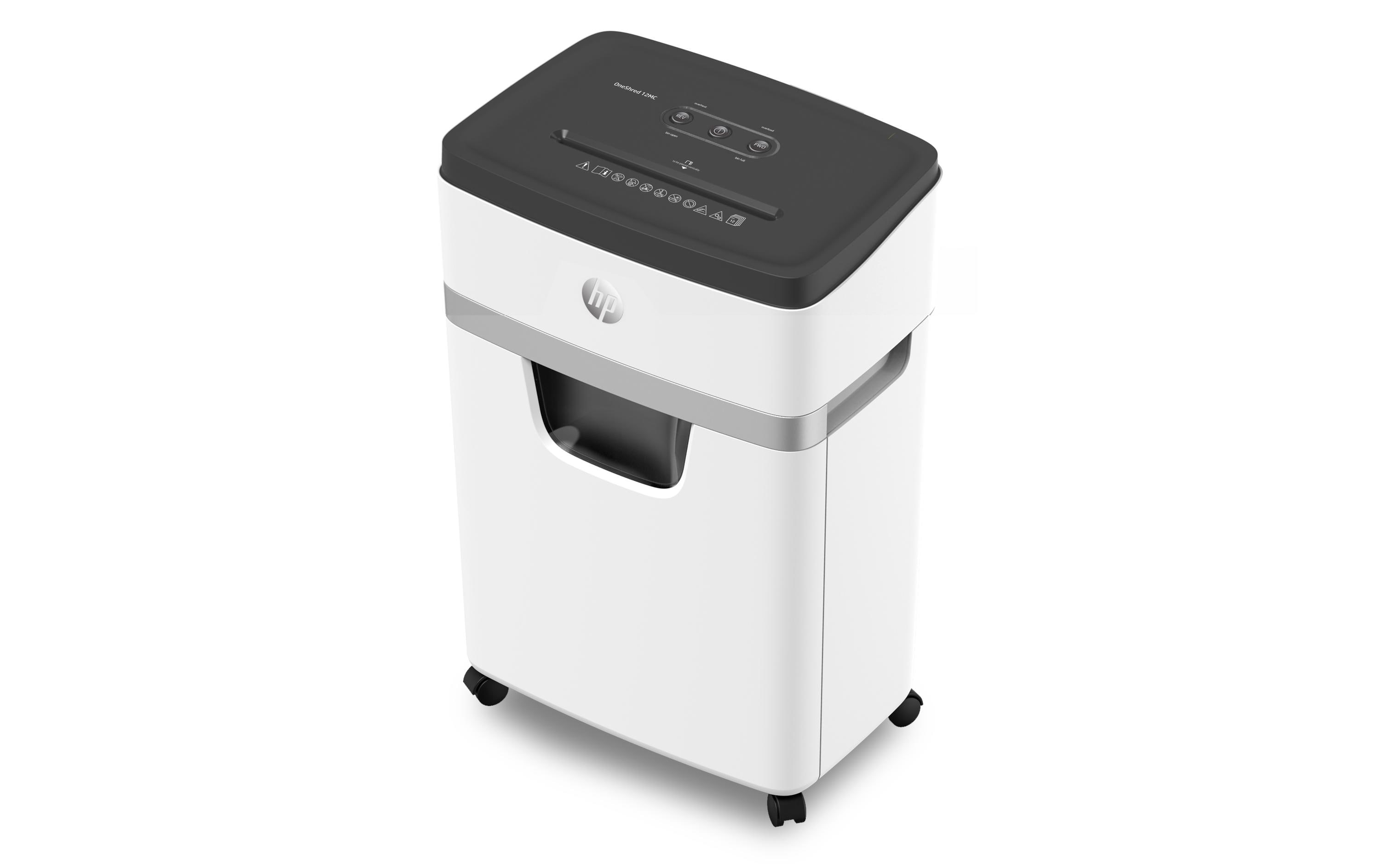 HP Aktenvernichter OneShred 12MC P-5, 12 Seiten