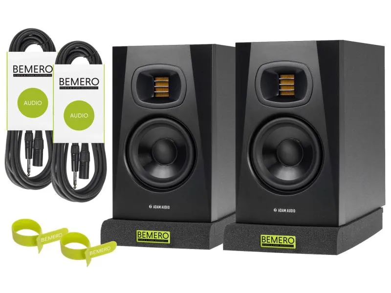 ADAM Audio Studiomonitore T5 V Kit 1 – Schwarz
