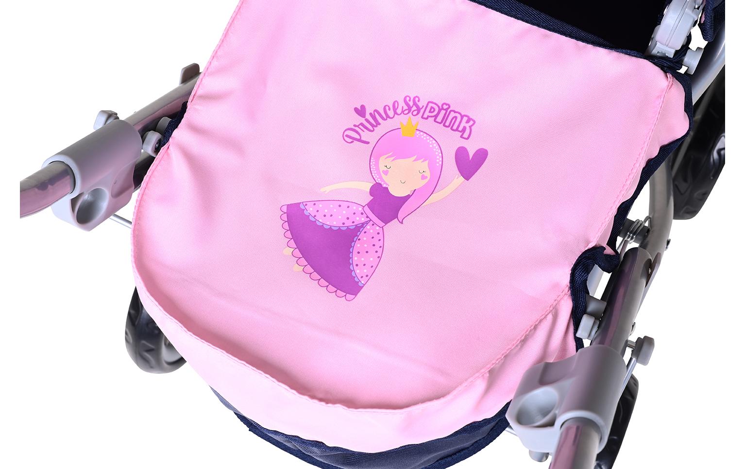 Knorrtoys Puppenbuggy Mini Lili Princess Blue