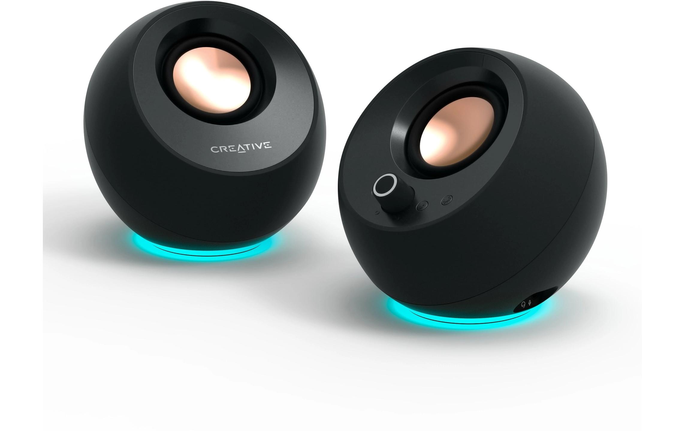 CREATIVE PC-Lautsprecher Pebble Pro schwarz