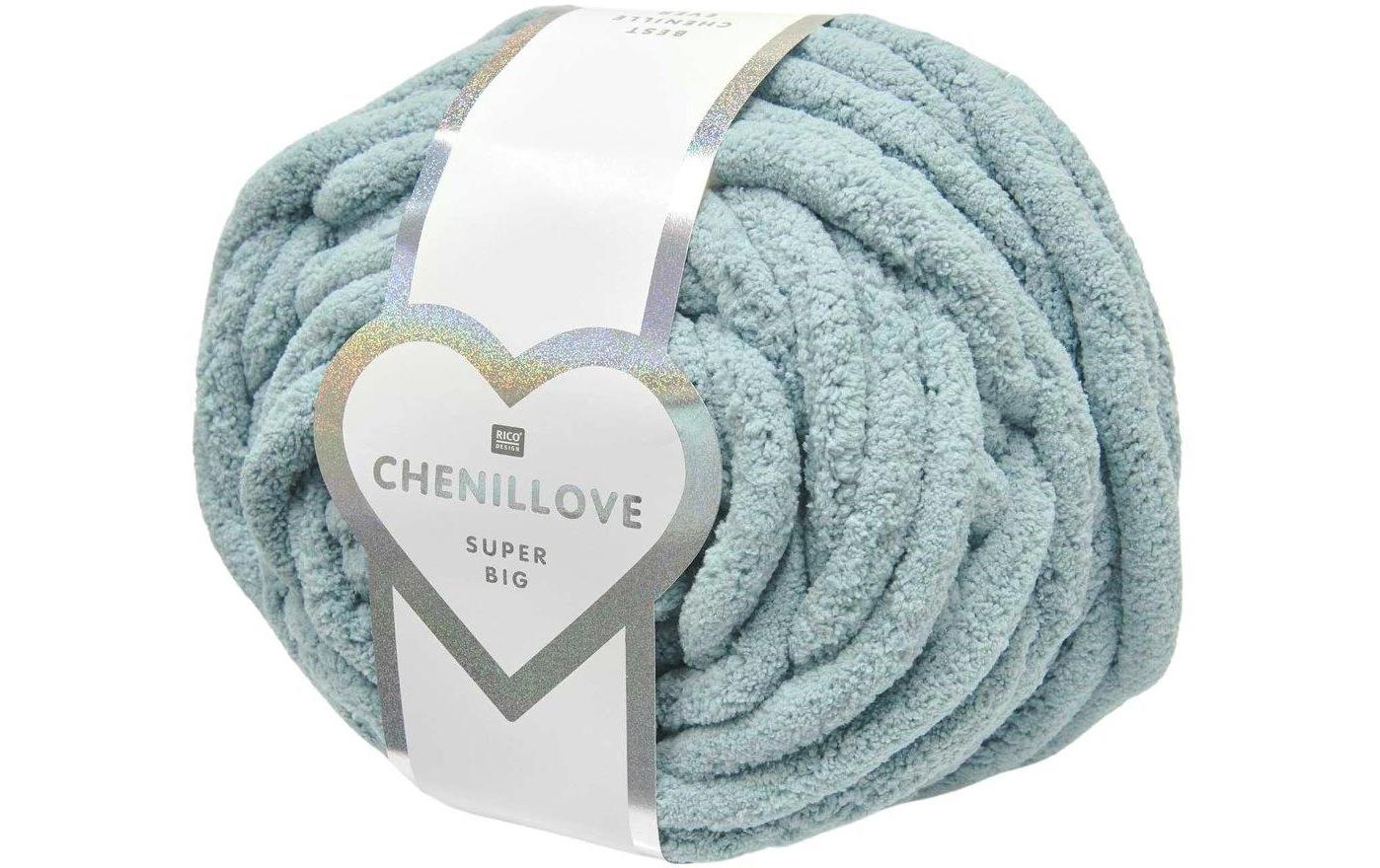 Rico Design Wolle Rico Chenillove Super Big 300 g, Aqua