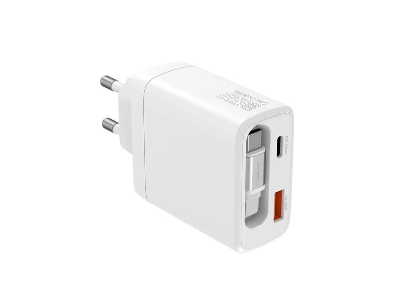 4smarts USB-Wandladegerät PDPlug Slim 65W GaN Jojo Weiss 4smarts USB-Wandladegerät PDPlug Slim 65W GaN Jojo Weiss