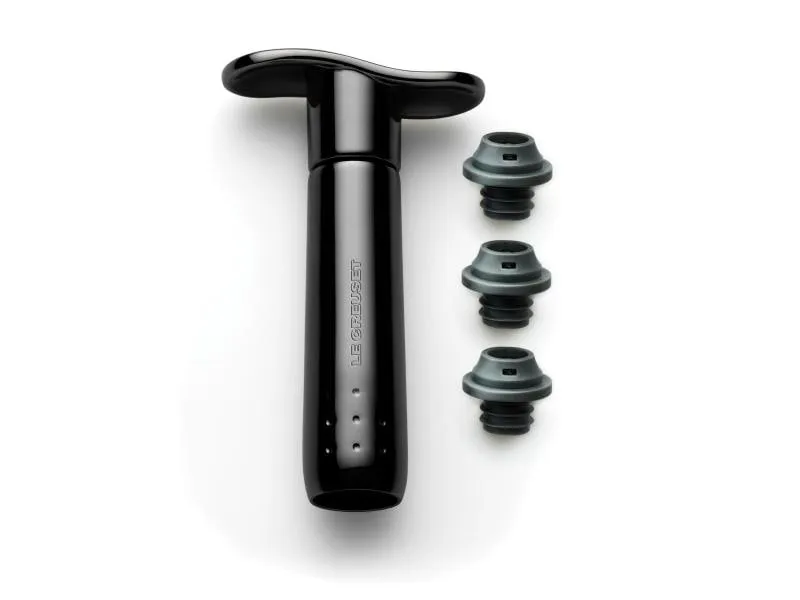 Le Creuset Weinpumpe WA-137 Schwarz Le Creuset Weinpumpe WA-137 Schwarz