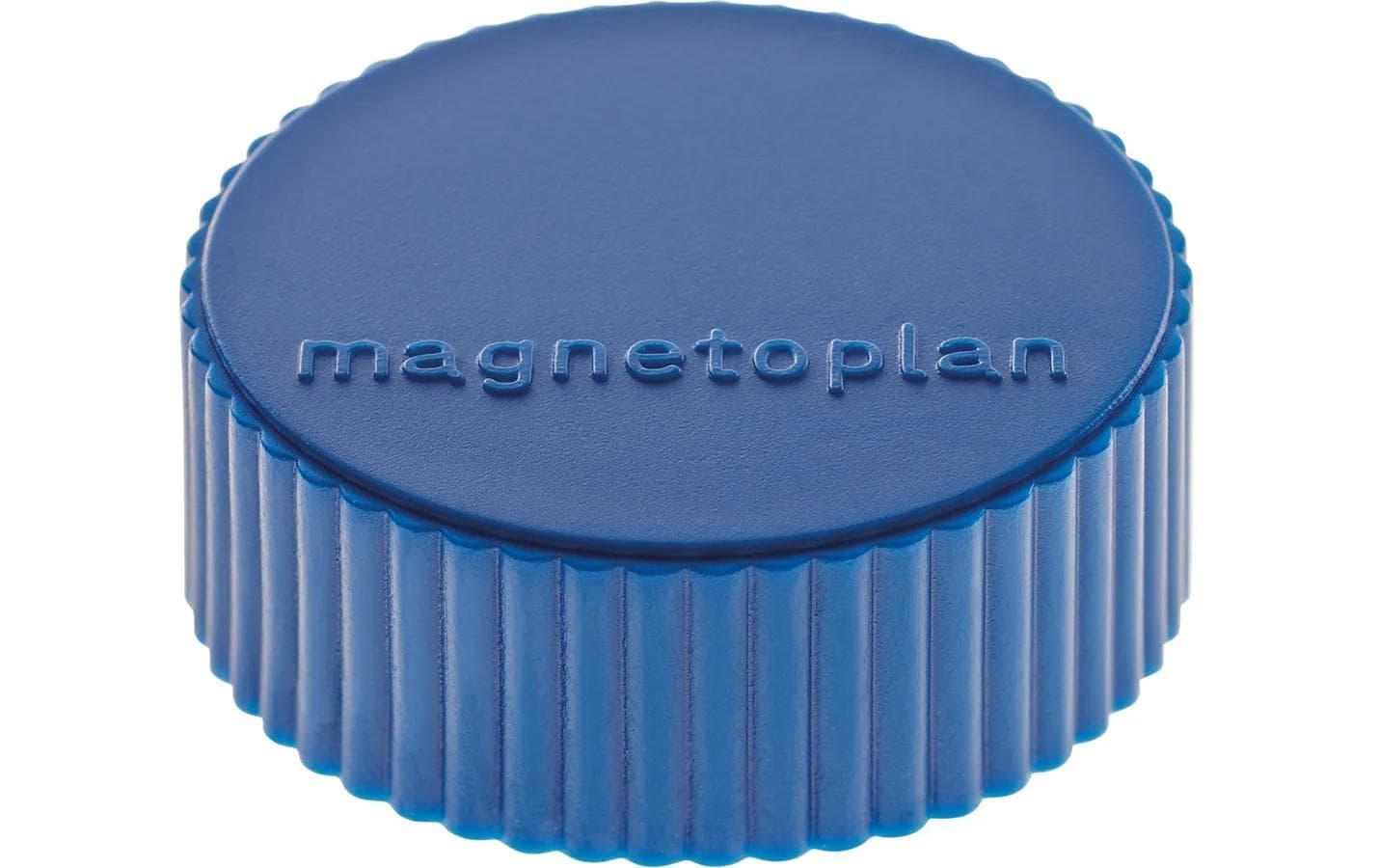 Magnetoplan Haftmagnet Discofix Magnum Ø 3.4 cm Dunkelblau, 10 Stück