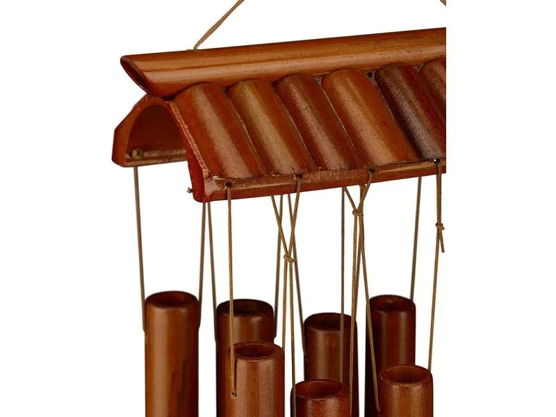 relaxdays Windspiel Tempel 62 cm relaxdays Windspiel Tempel 62 cm