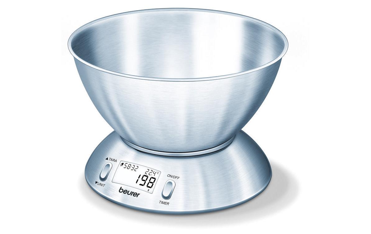 Beurer Küchenwaage KS54 Silber