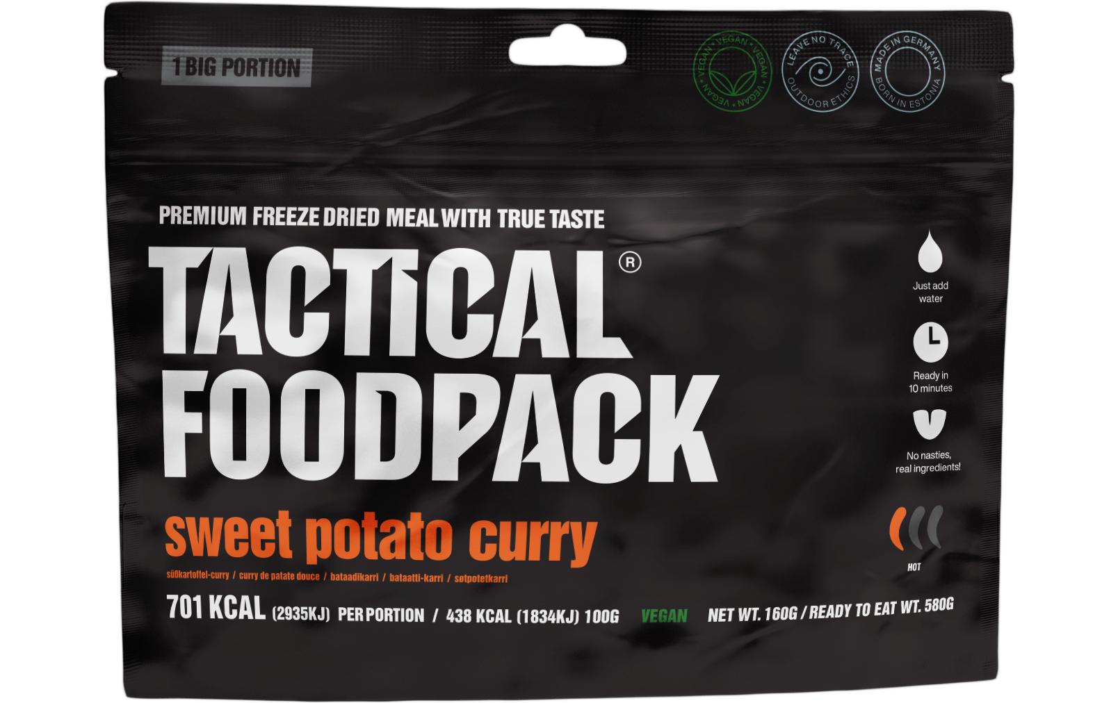 Tactical Foodpack Hauptgericht Süsskartoffel-Curry Tactical Foodpack Hauptgericht Süsskartoffel-Curry