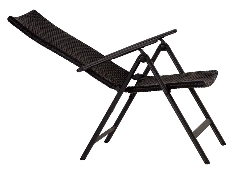 Schou Gartenstuhl Lise Positon 59 x 75 x 108cm – Schwarz Schou Gartenstuhl Lise Positon 59 x 75 x 108cm – Schwarz
