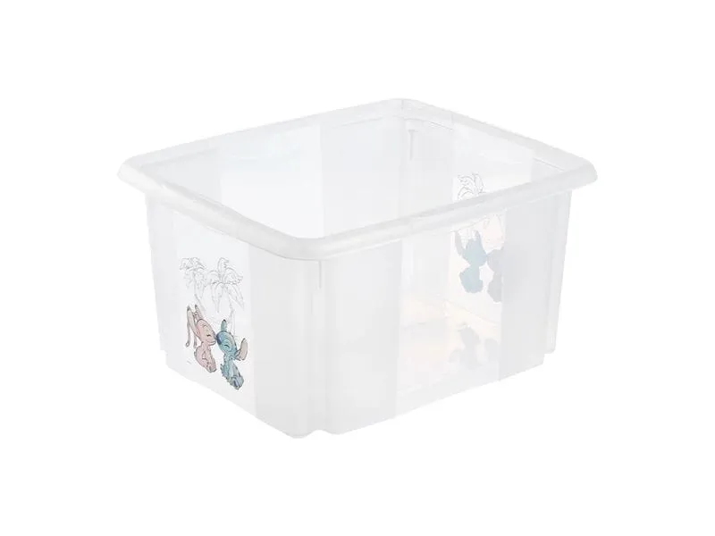 keeeper Karolina Stapelbox Kunststoff 24 l Transparent mit Motiv keeeper Karolina Stapelbox Kunststoff 24 l Transparent mit Motiv