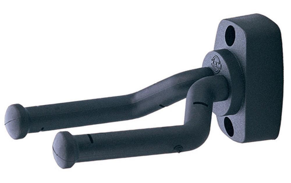 K&M Gitarren-Wandhalter 16280 Schwarz
