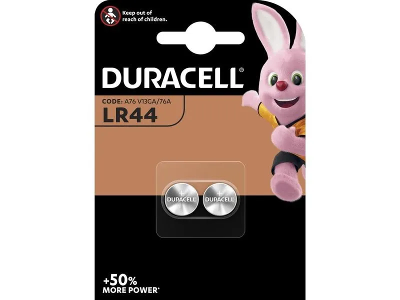 Duracell Knopfzelle Alkaline LR44 2 Stück Duracell Knopfzelle Alkaline LR44 2 Stück