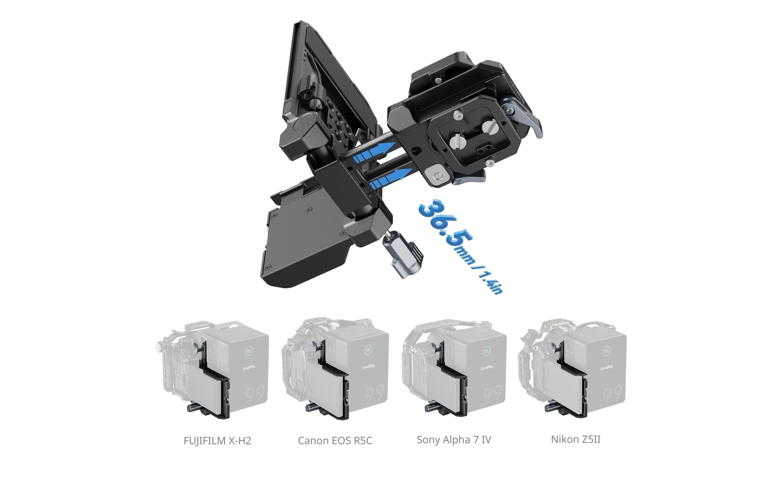 Smallrig V-Mount Akku-Montageplatten-Kit (Pro)