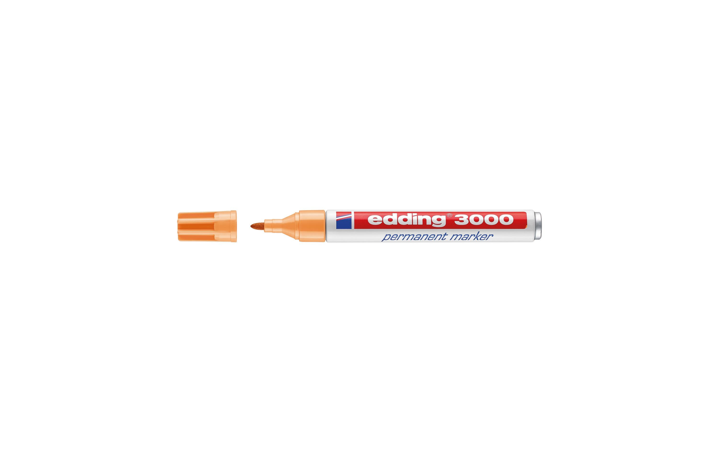 edding Permanent-Marker 3000 Hellorange