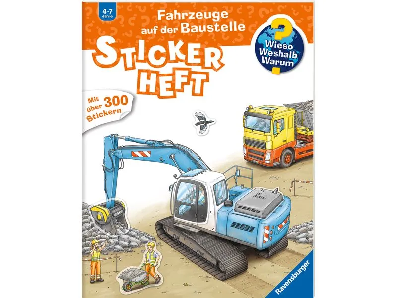 Ravensburger Kinder-Sachbuch Fahrzeuge auf der Baustelle Ravensburger Kinder-Sachbuch Fahrzeuge auf der Baustelle