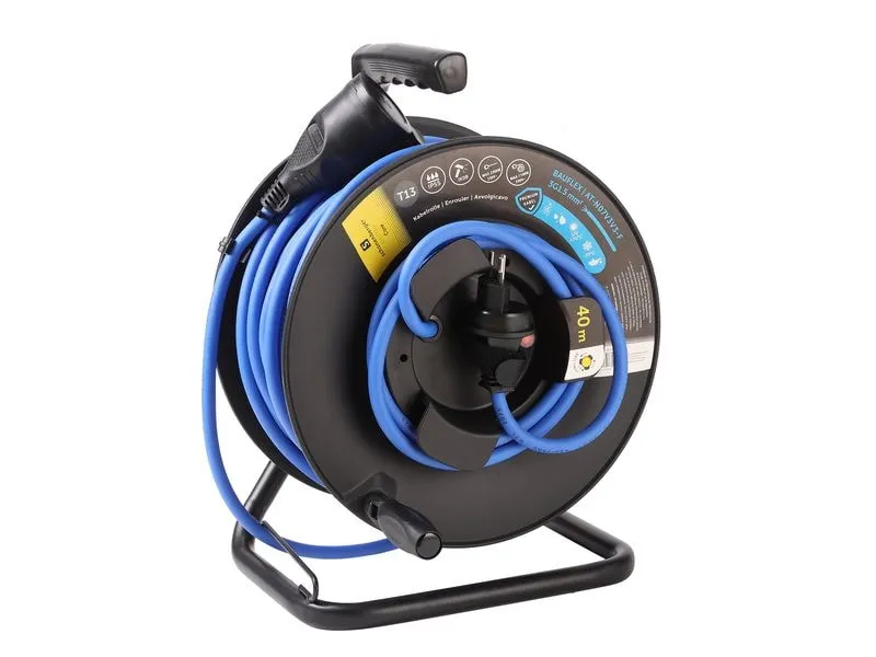 Schönenberger Kabelrolle Antitwist T13 IP55 40m Bauflex Schönenberger Kabelrolle Antitwist T13 IP55 40m Bauflex
