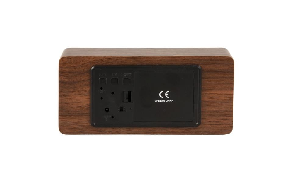 KARLSSON Digitalwecker Copper Braun