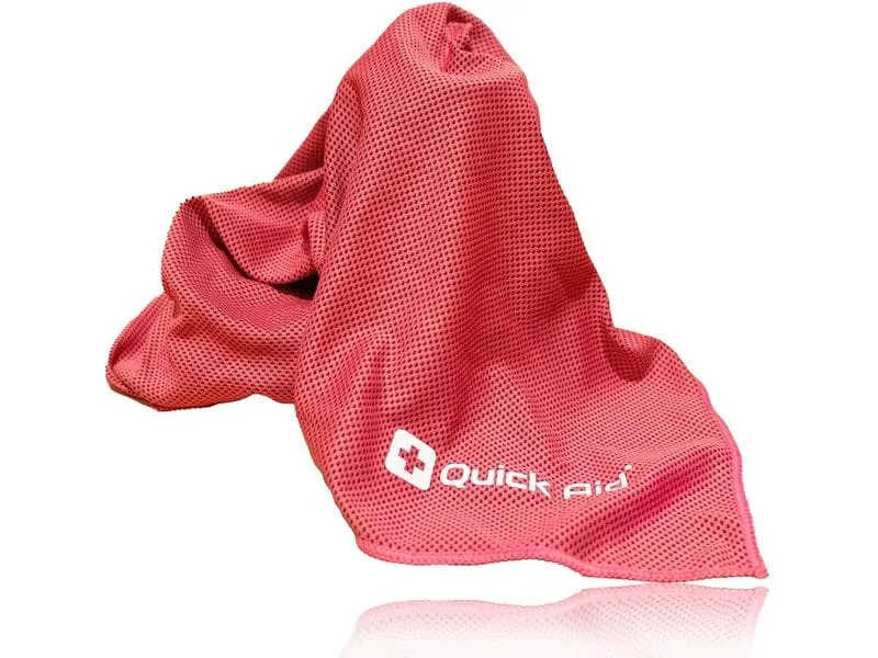 Quick Aid Erste-Hilfe-Set Kühltuch Pink Quick Aid Erste-Hilfe-Set Kühltuch Pink