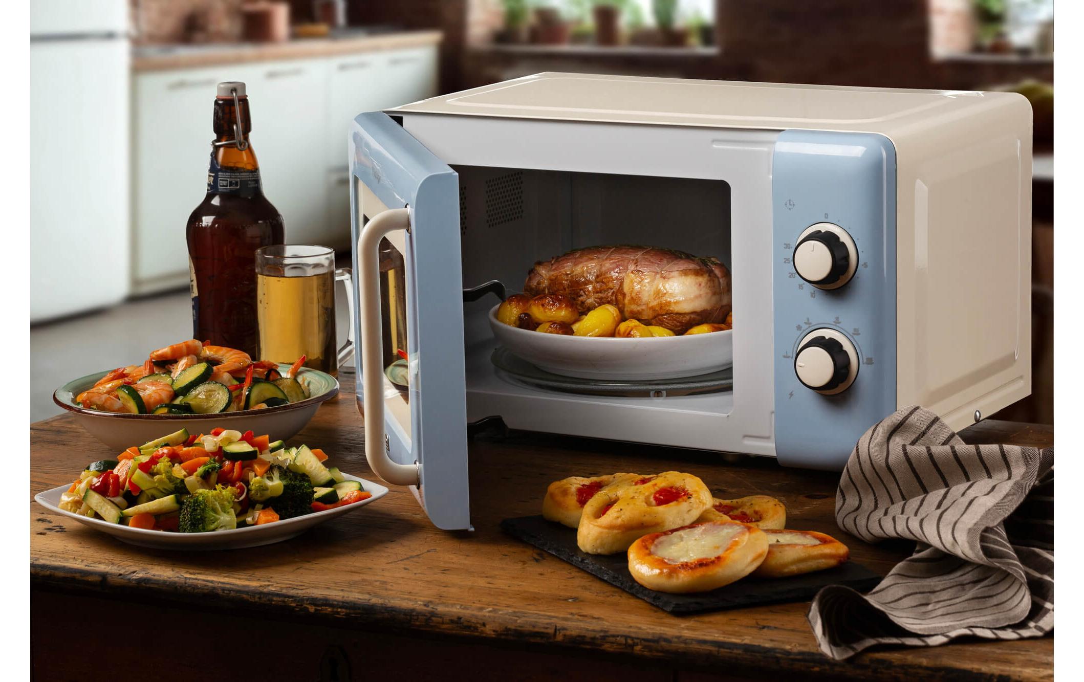 Ariete Mikrowelle Vintage Blau