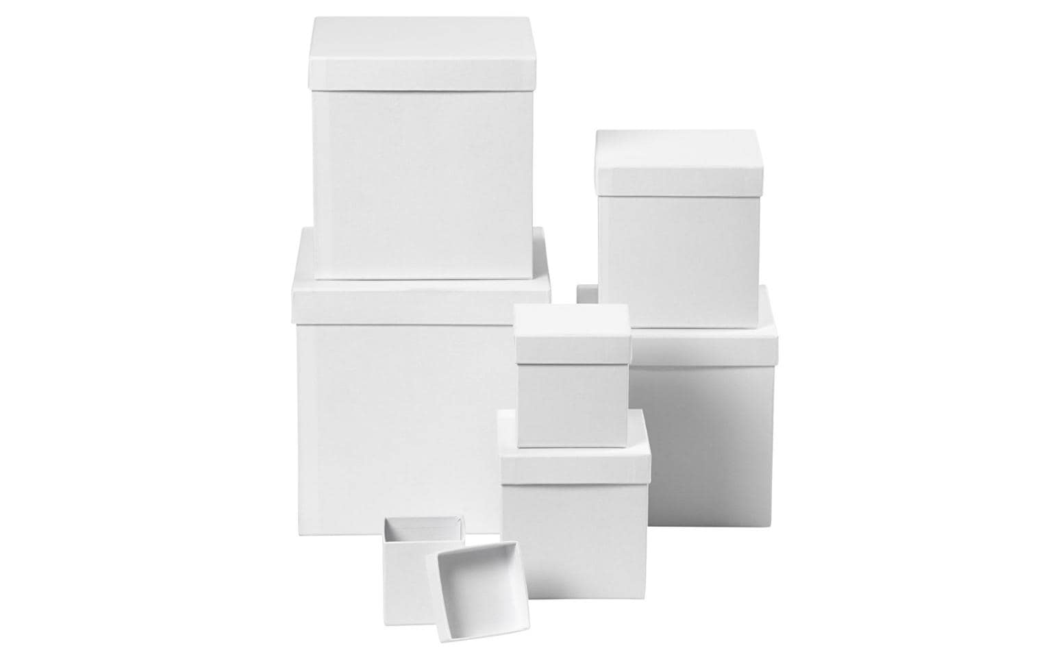 Creativ Company Papp-Schachtel 7,5-20 cm 7 Stück Creativ Company Papp-Schachtel 7,5-20 cm 7 Stück