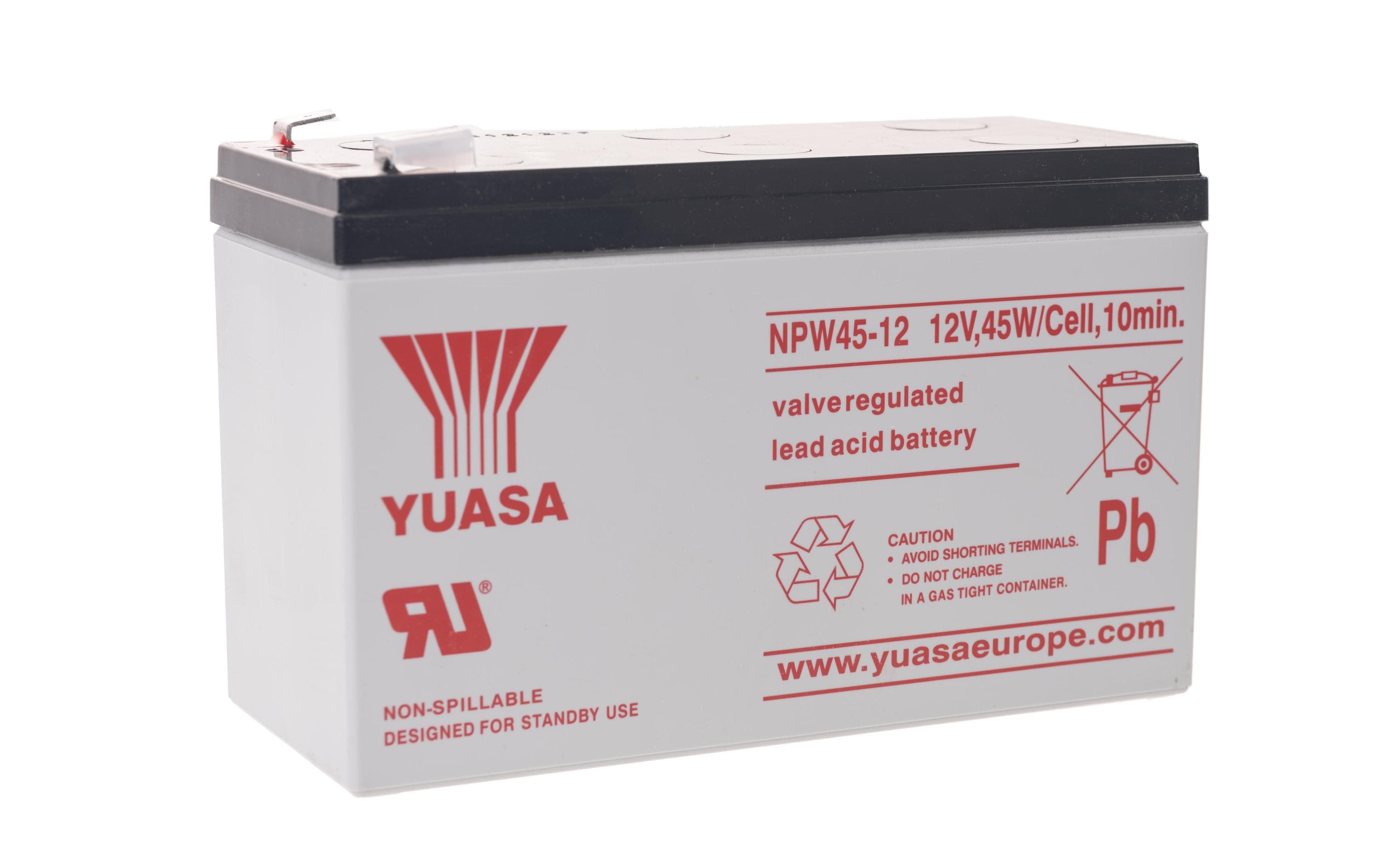 YUASA Ersatzbatterie NPW45-12