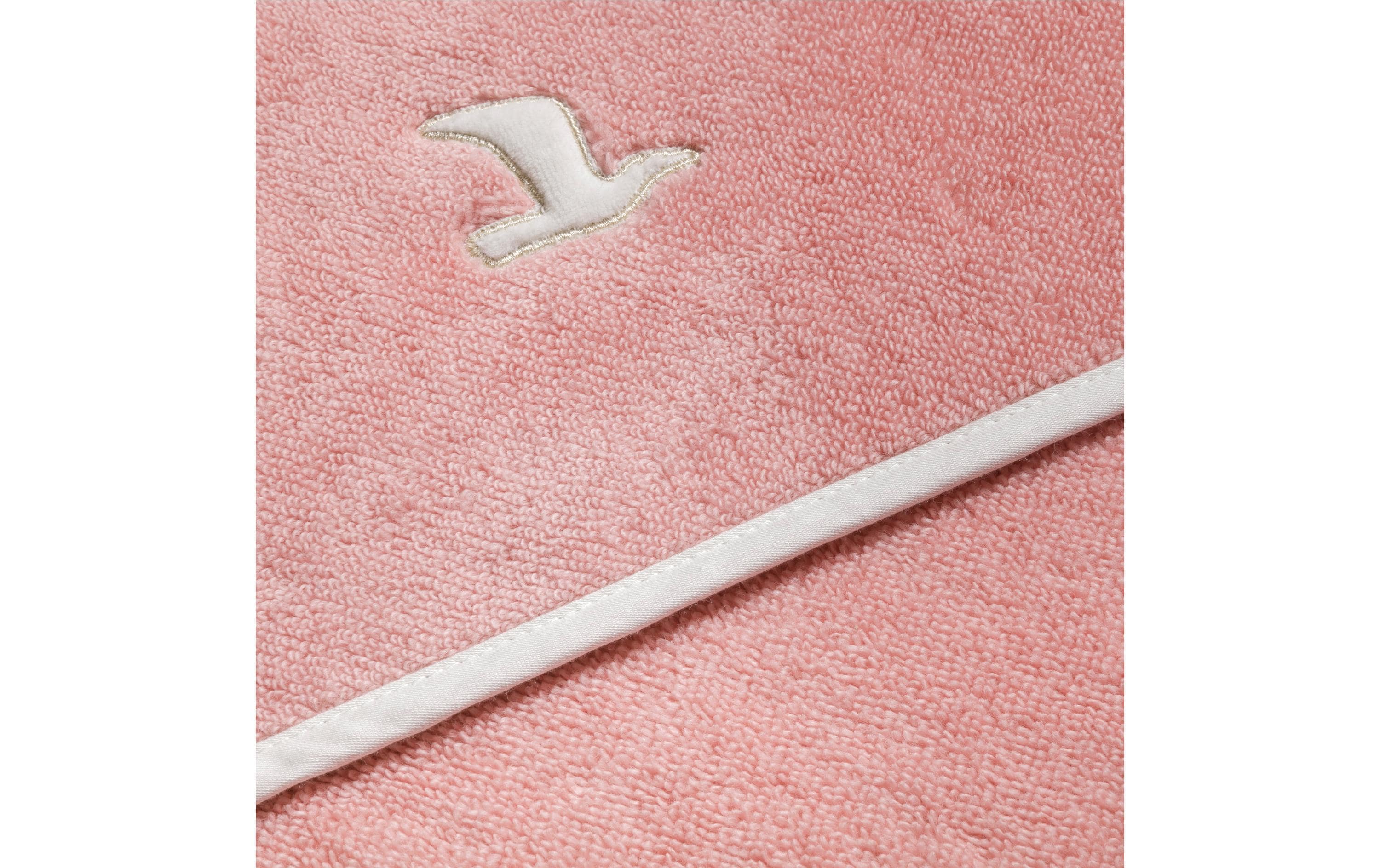 Möve Baby-Kapuzentuch Soft Hug 100 x 100 cm, Rosa Möve Baby-Kapuzentuch Soft Hug 100 x 100 cm, Rosa