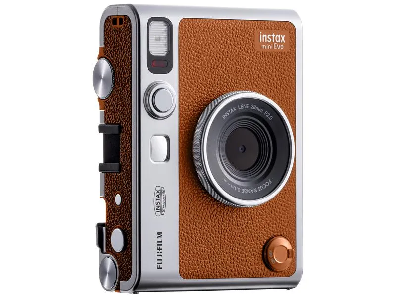 Fujifilm Fotokamera Instax Mini Evo Braun Fujifilm Fotokamera Instax Mini Evo Braun