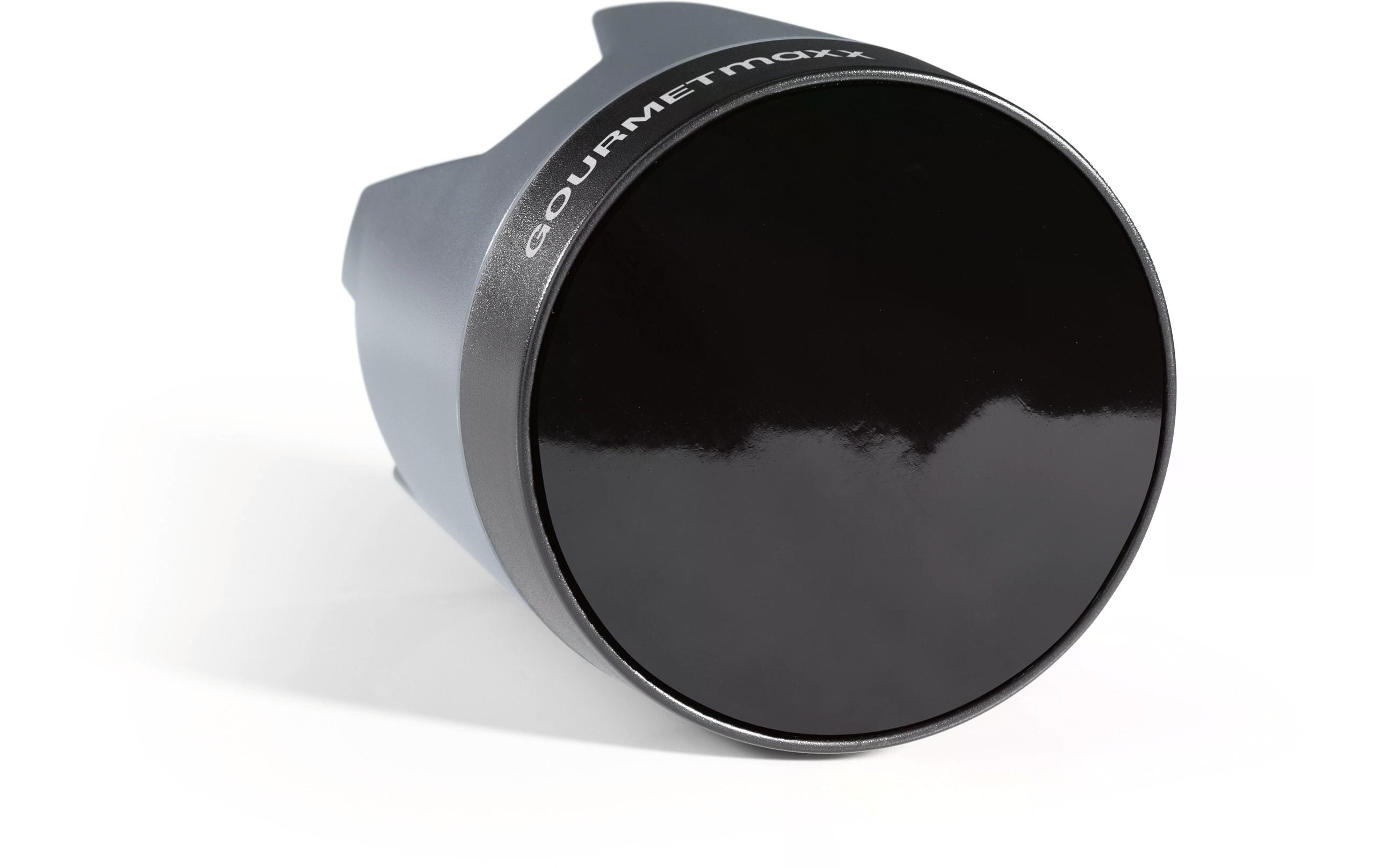 GOURMETmaxx Messerschärfer 6.4 cm, Anthrazit/Schwarz