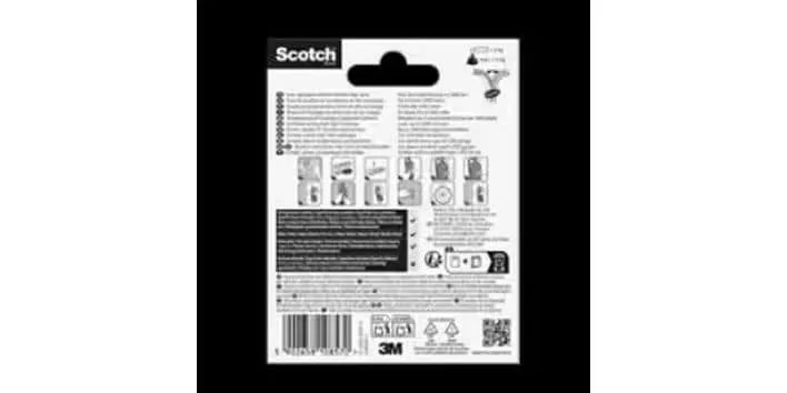 3M Scotch Klebestreifen Extreme 25 mm x 76 mm Transparent 3M Scotch Klebestreifen Extreme 25 mm x 76 mm Transparent