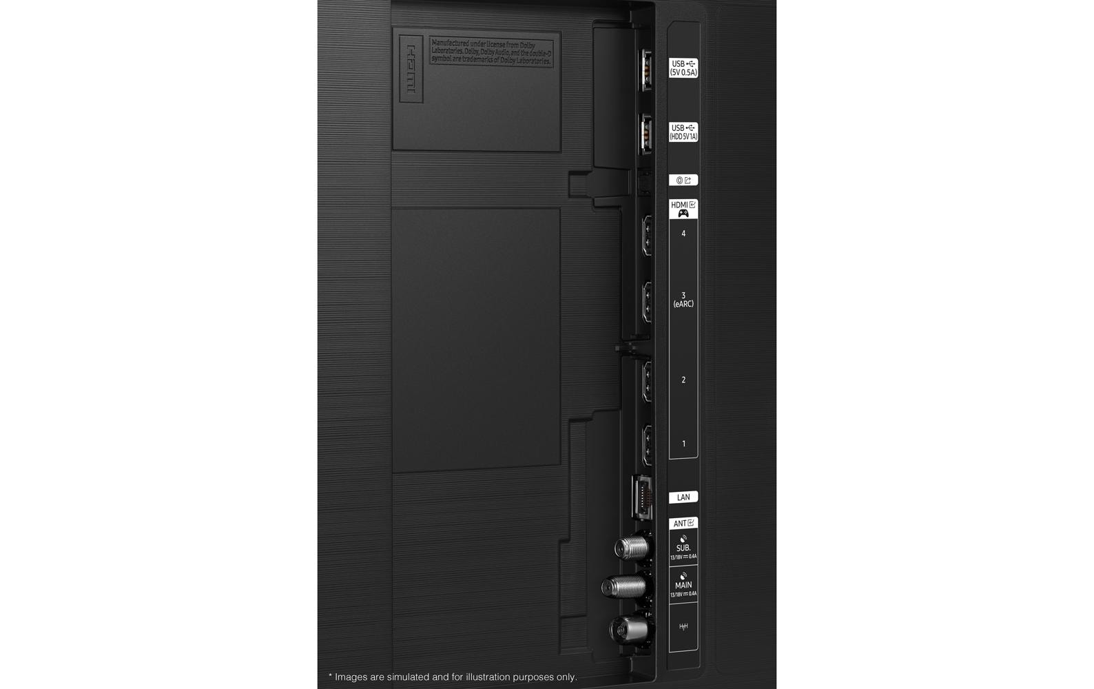 Samsung TV QE50QN90F 50'' QN90F Neo QLED 4K Mini LED AI TV, 2025