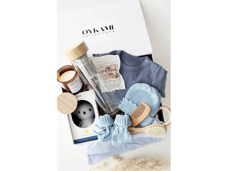 Oykami Baby Geschenkbox Lunelle Blau