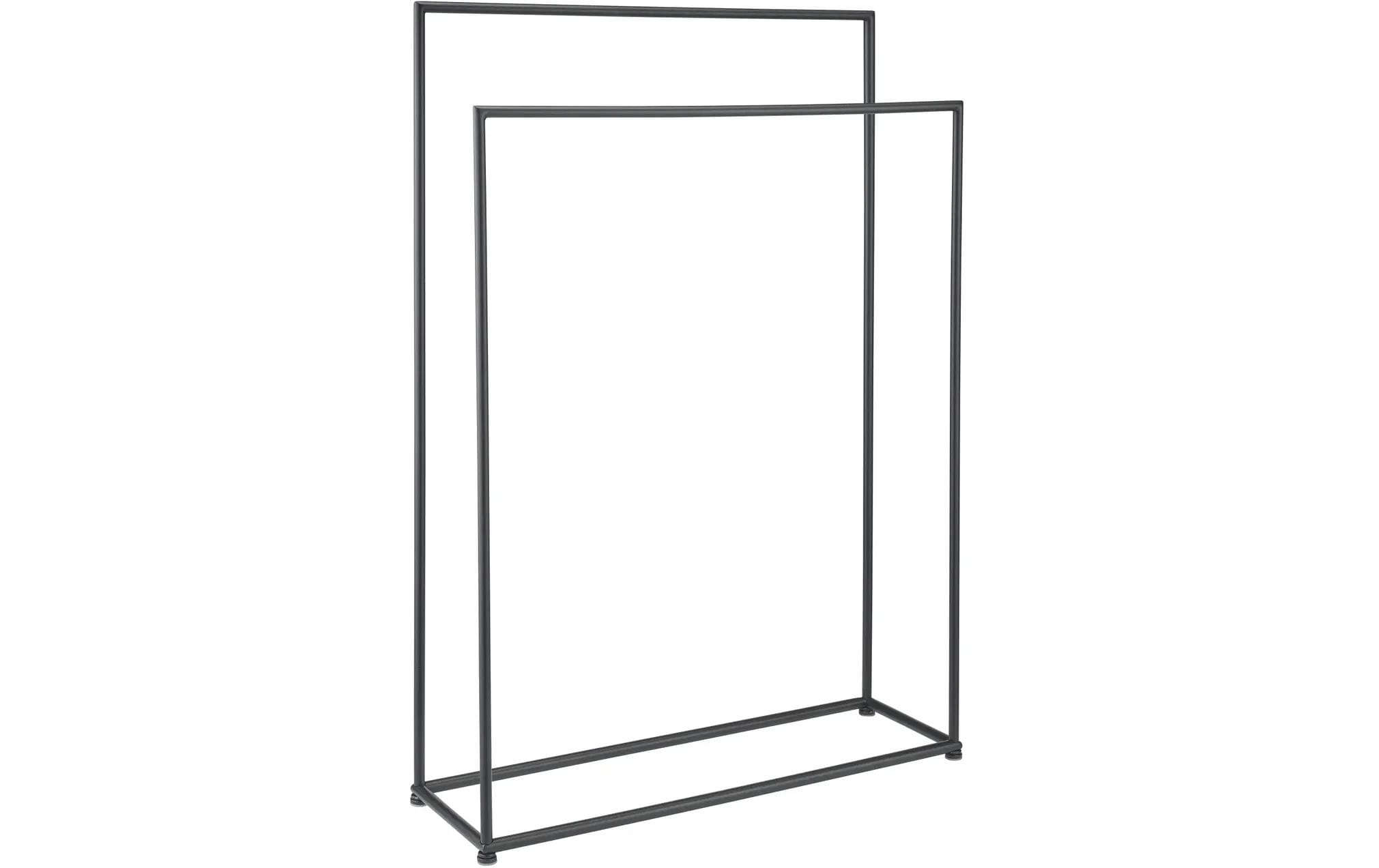 Blomus Handtuchhalter Modo 86 x 60 x 18.5, Schwarz Blomus Handtuchhalter Modo 86 x 60 x 18.5, Schwarz