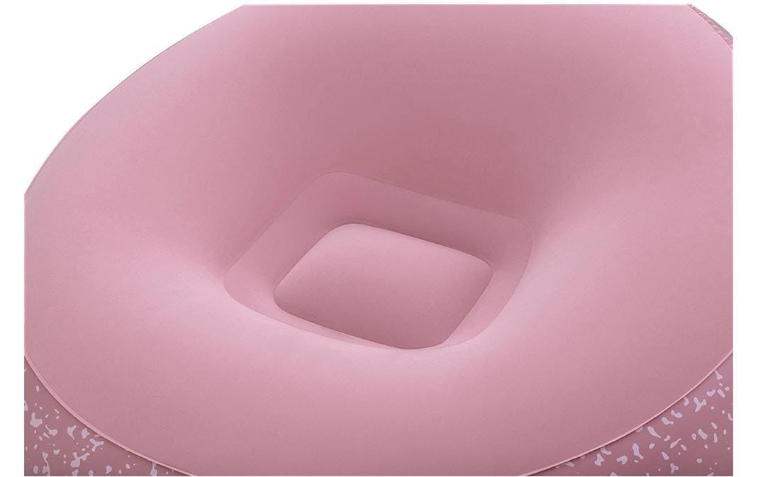 Bestway Aufblasbarer Sessel Inflate Rosa, 112 x 112 cm