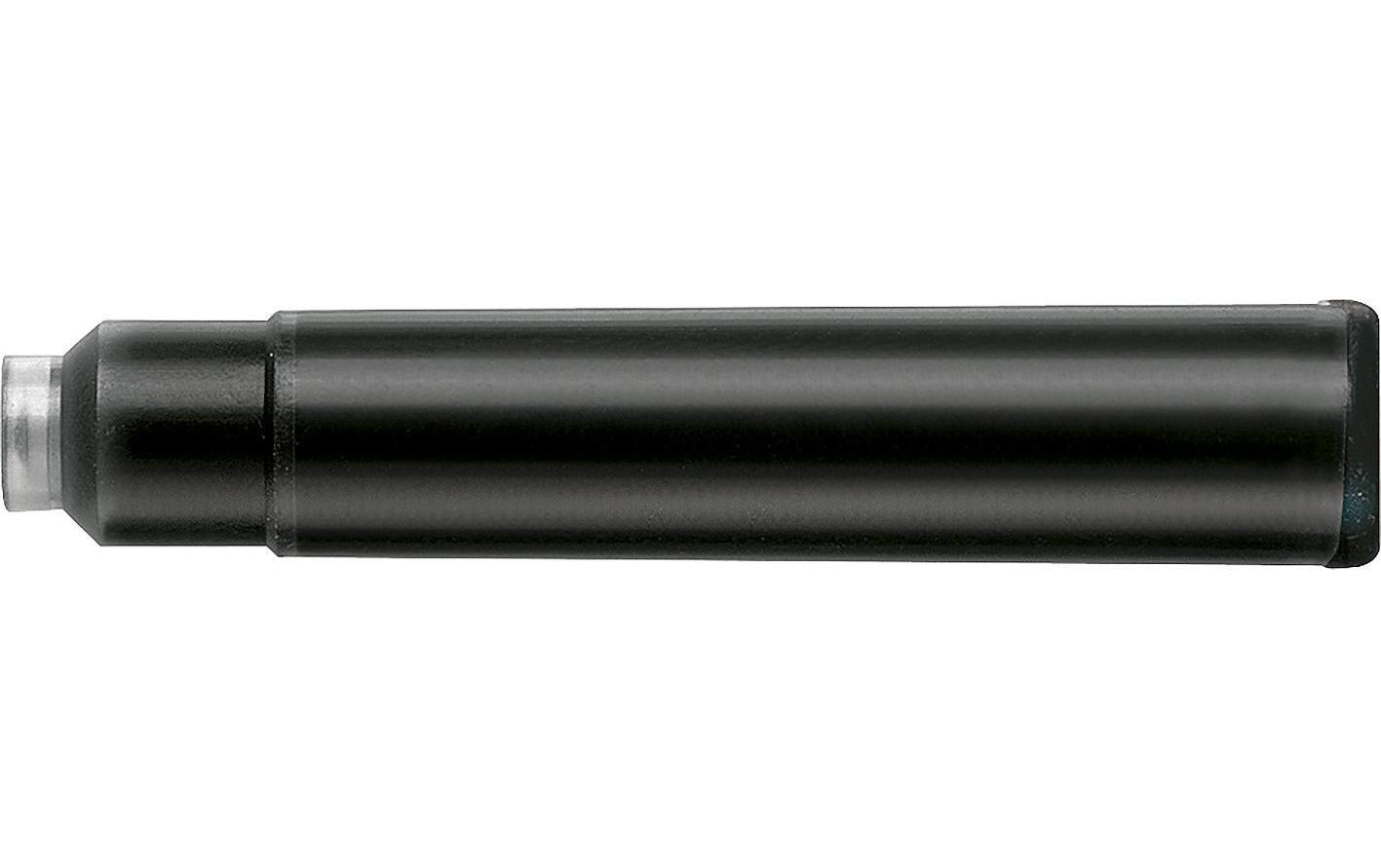 Faber-Castell Tintenpatrone Schwarz, 6 Stück