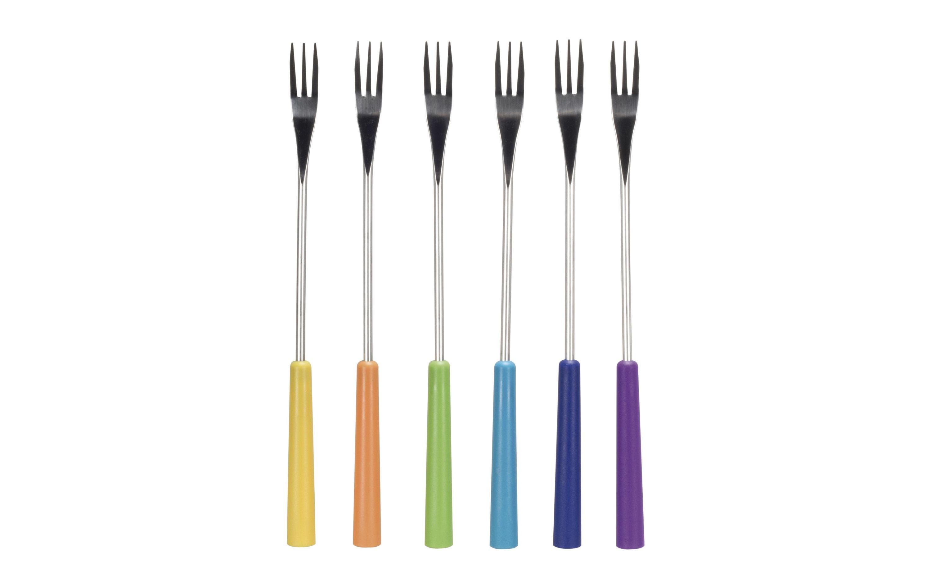 Nouvel Käsefonduegabel Colori 6 Personen